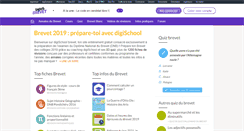Desktop Screenshot of brevetdescolleges.fr